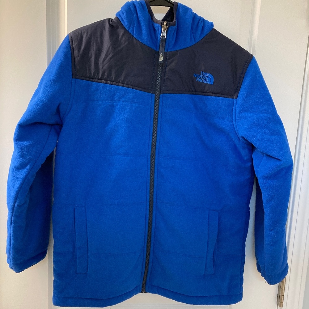 Boys reversible North Face jacket